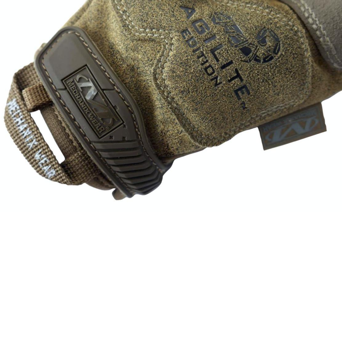 MultiCam glove thumb patch with Agilite Edition logo and reinforced knuckle pad