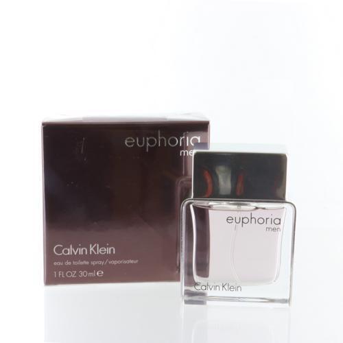 Euphoria men eau de toilette spray with box and glass bottle, 1 fl oz 30 mL