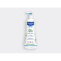 Mustela Hydra Bébé Organic Avocado body lotion bottle with pump dispenser