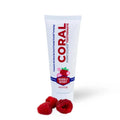 Kids bubble berry toothpaste tube, white CORAL nano silver label, 4 oz
