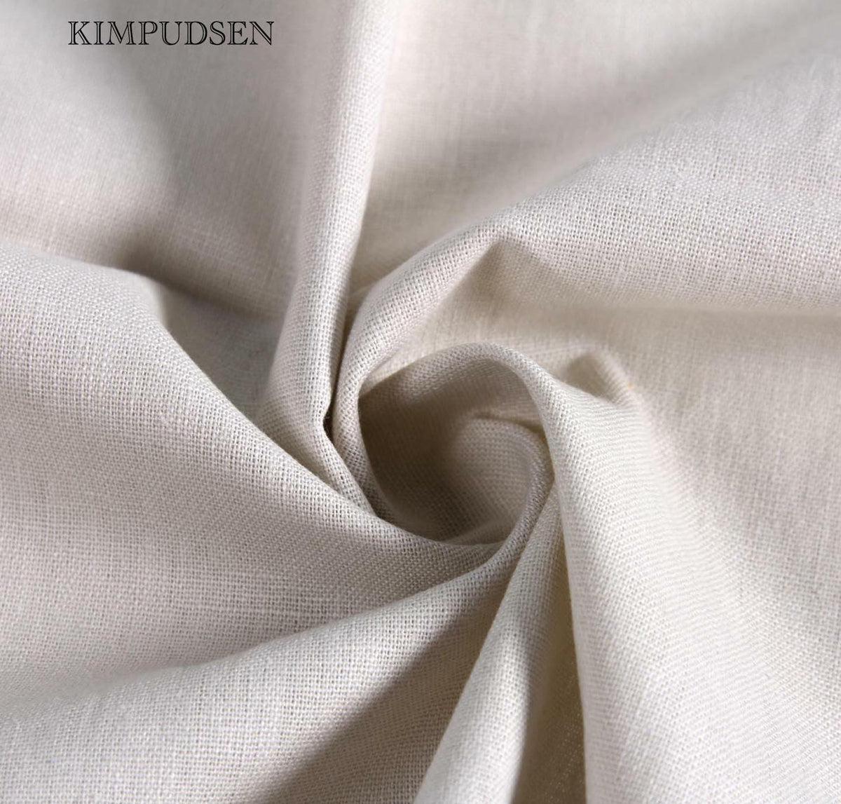White woven flag fabric close-up with subtle texture