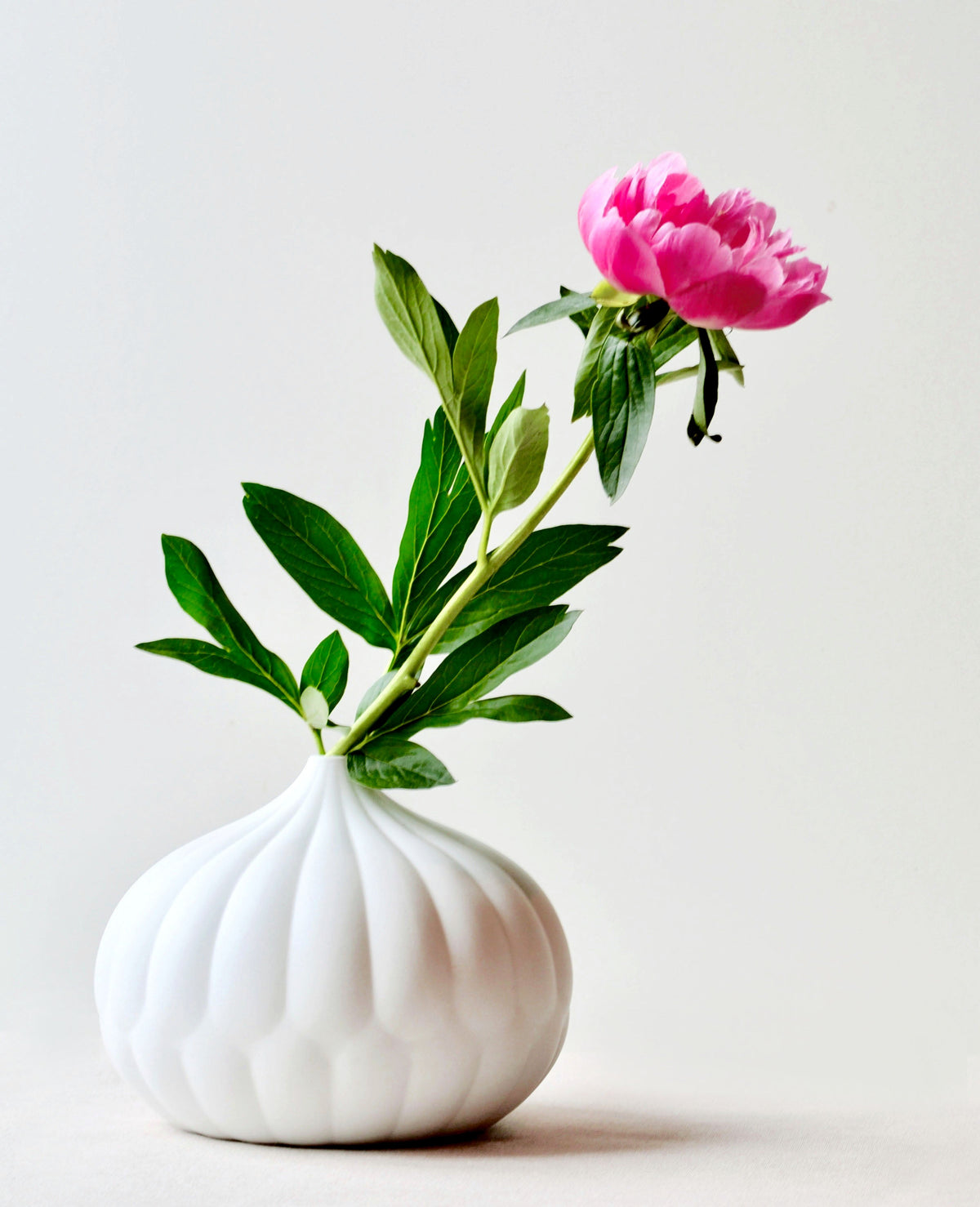 Large Textured Porcelain Vase
