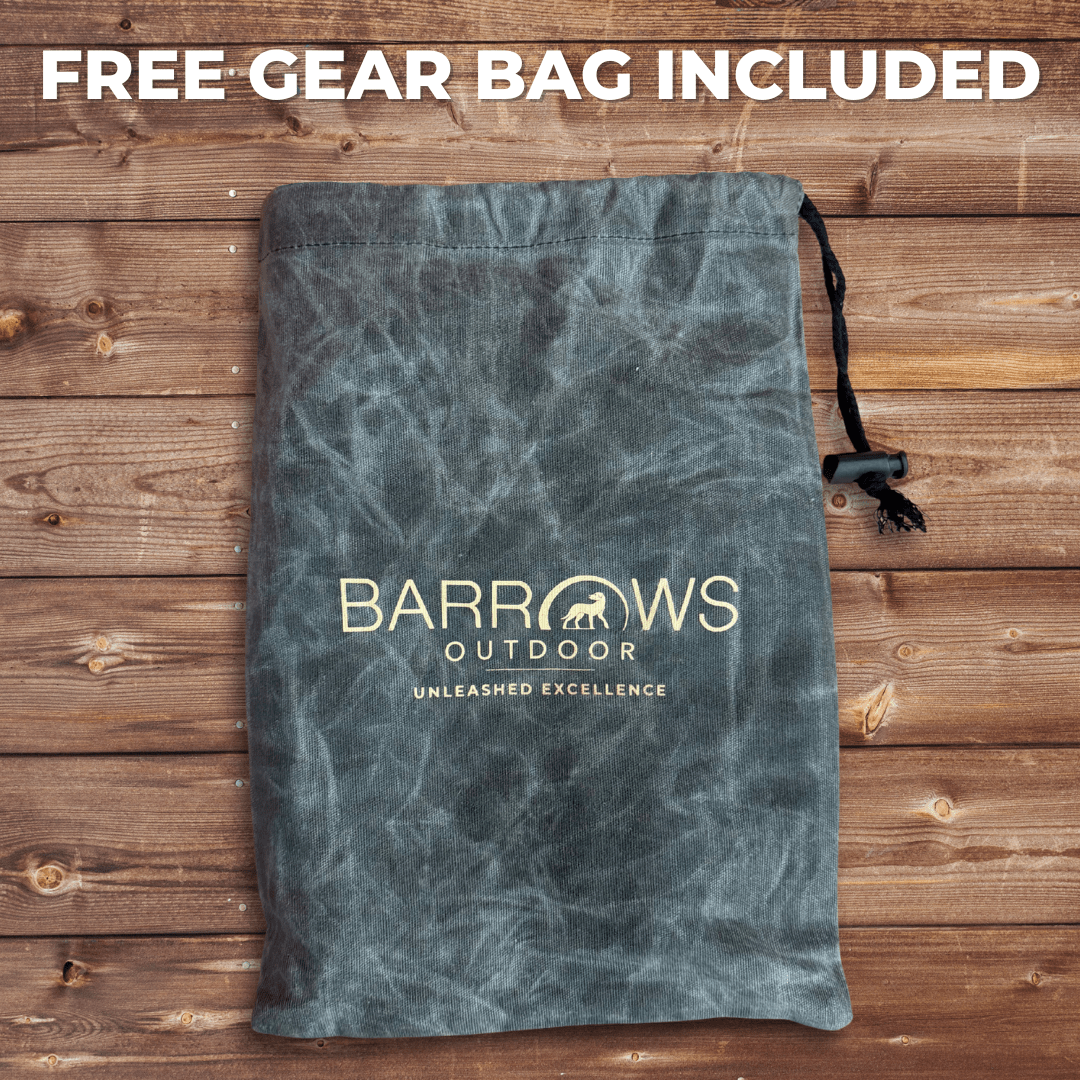 Barrows Outdoor gear bag pouch with drawstring and logo