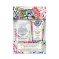 Wild hydrangea hand care gift set box with hand cream and foaming hand soap