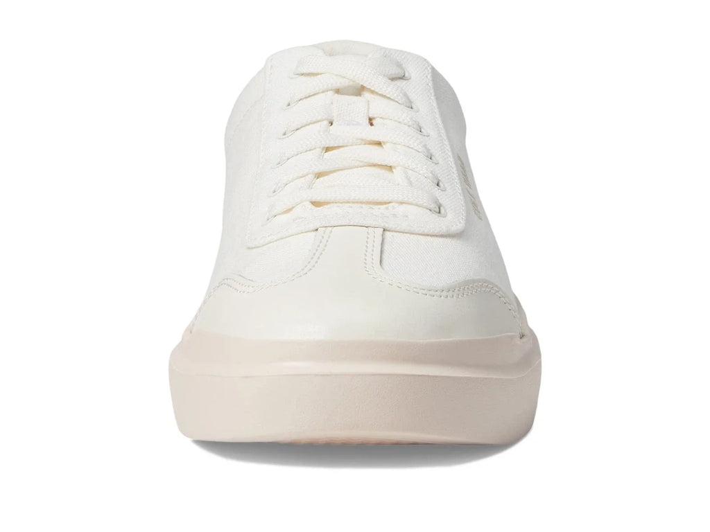 Women's Cole Haan GrandPro Rally T-Toe sneakers, rear view with cushioned heel
