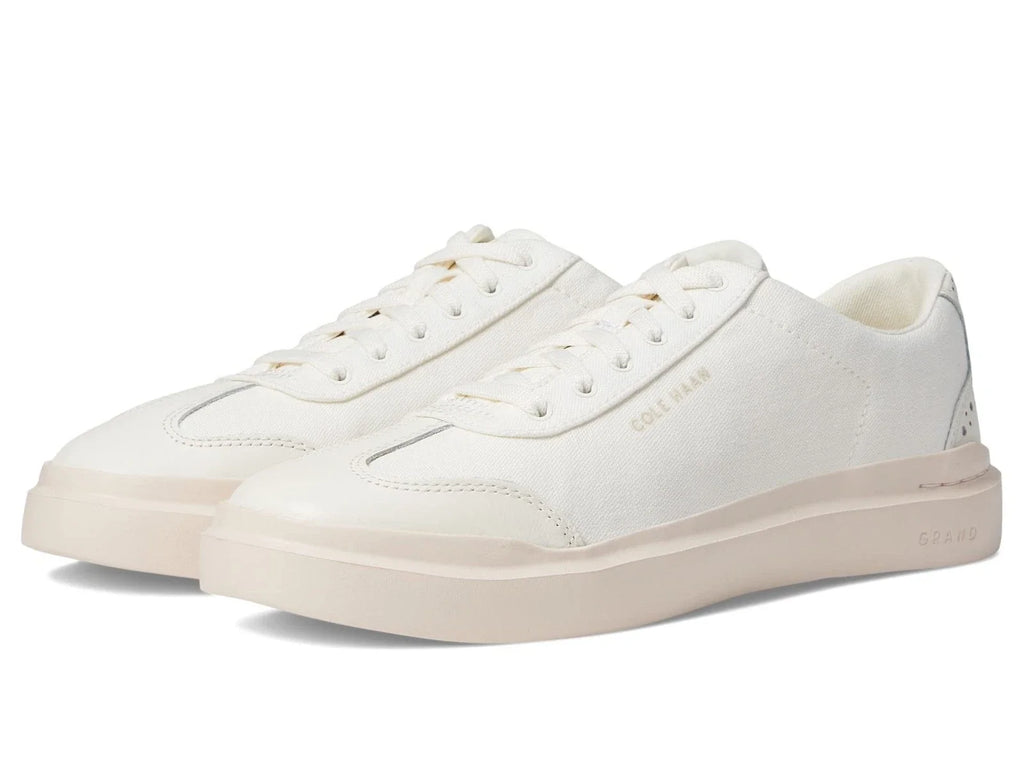 Women's Cole Haan GrandPro Rally T-Toe lace-up sneakers, off-white with padded sole