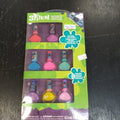 Stitch nail polish 8-pack set in display box with eight mini bottles