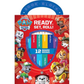 Nickelodeon Paw Patrol board book set, 12 books with colorful pup cover